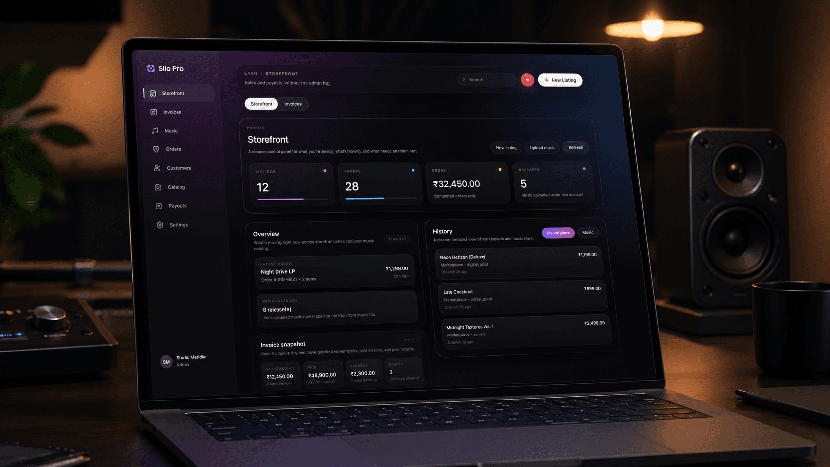 Silo Pro storefront finance product visual